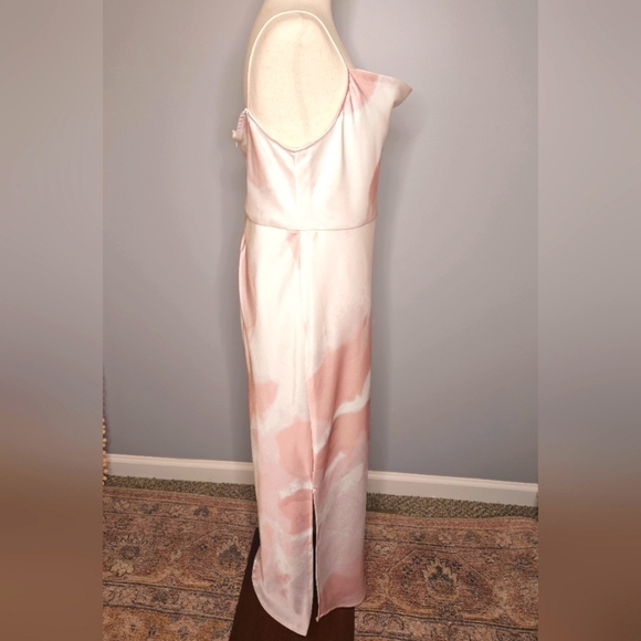 Taylor Petite Cowl Neck Tie Dye Maxi Dress - Picture 3 of 6